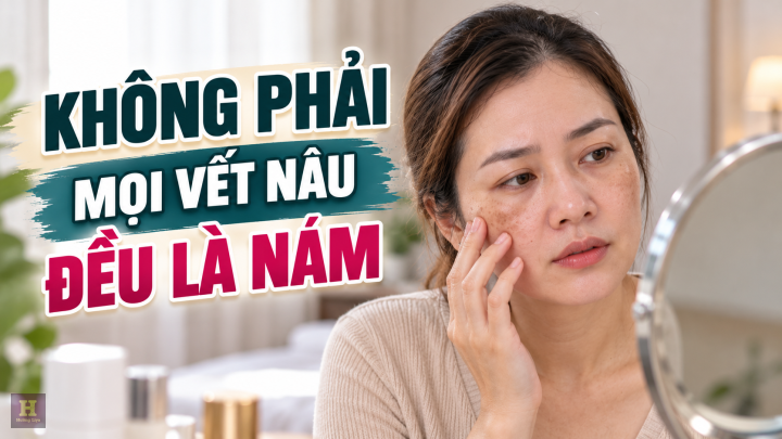 Không Phải Mọi Vết Nâu Đều Là Nám Không Phải Mọi Vết Nâu Đều Là Nám