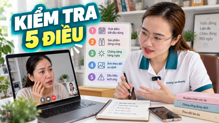 Kiểm tra 5 điều chăm sóc da Kiểm tra 5 điều chăm sóc da