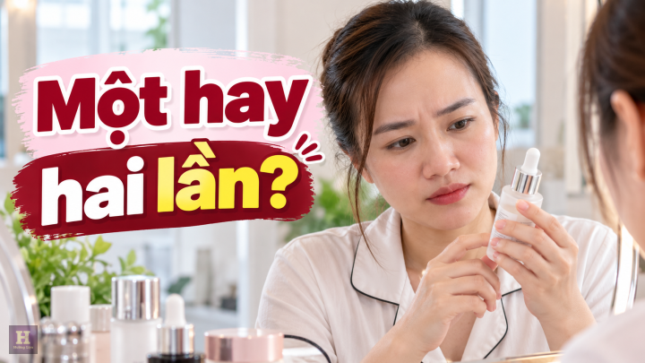 Một ngày nên bôi serum mấy lần?