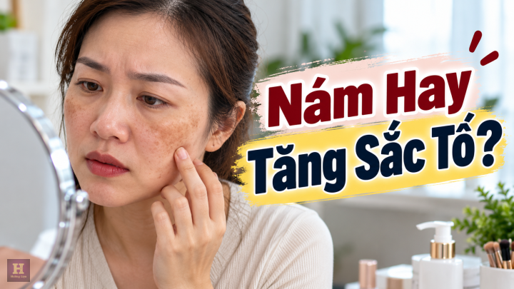 Nám Hay Tăng Sắc Tố?