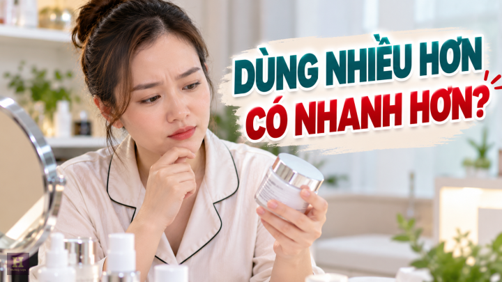 Nàng skincare băn khoăn trước hũ kem Nàng skincare băn khoăn trước hũ kem