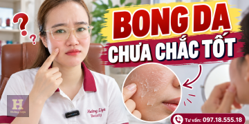 RUEE Dùng Bị Bong Da Có Bình Thường Không