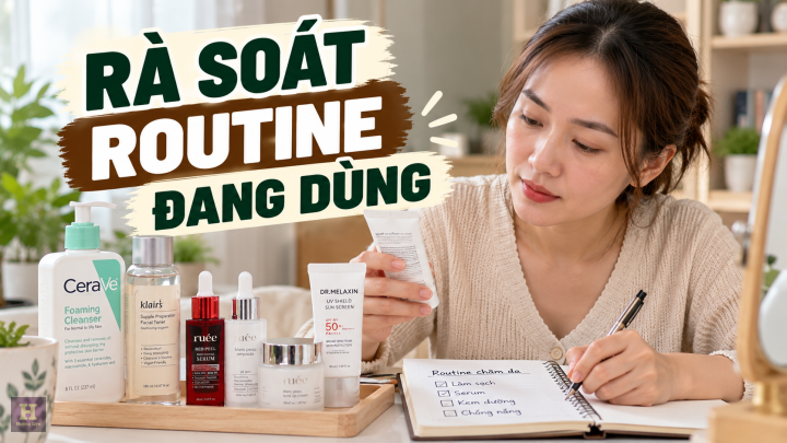 Rà Soát Routine Chăm Da Rà Soát Routine Chăm Da