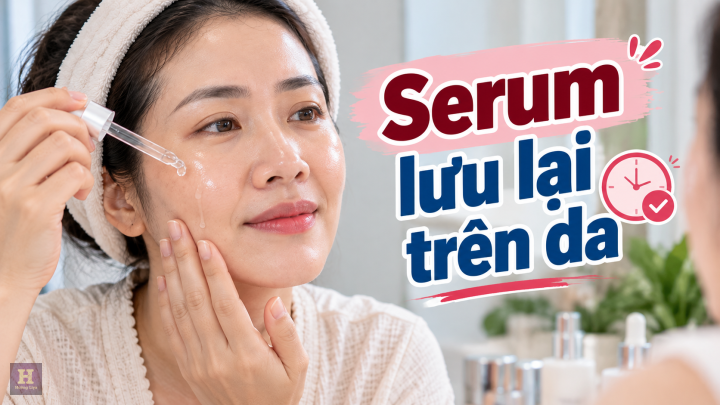 Serum Lưu Lại Trên Da