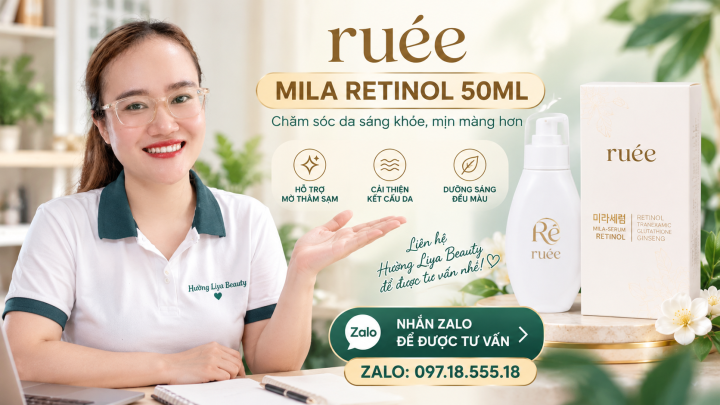 Serum Mila Retinol dịu nhẹ