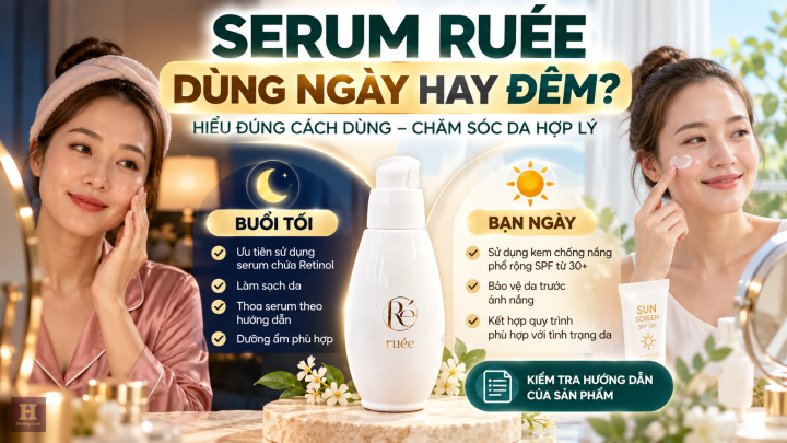 Serum Ruée Chăm Da Ngày Đêm
