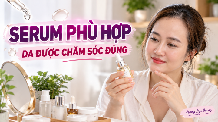 Serum phù hợp, da được chăm sóc đúng Serum phù hợp, da được chăm sóc đúng