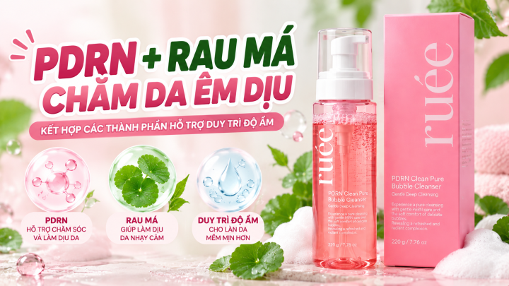 Sữa Rửa Mặt PDRN Rau Má