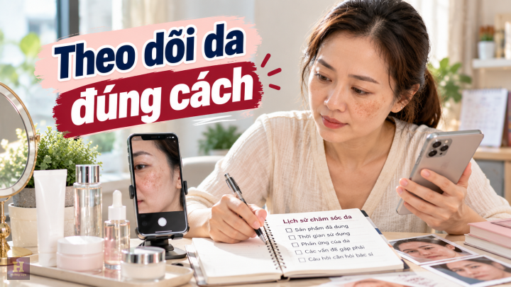 Theo dõi da đúng cách