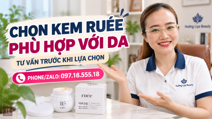 Tư Vấn Kem Ruée Phù Hợp Với Da