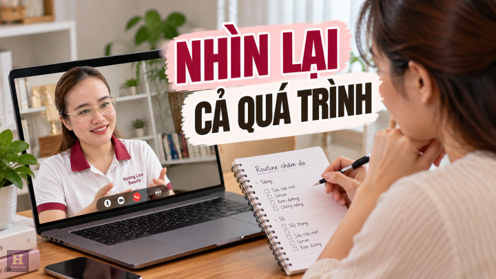 Tư vấn chăm da trực tuyến cùng Hường Liya