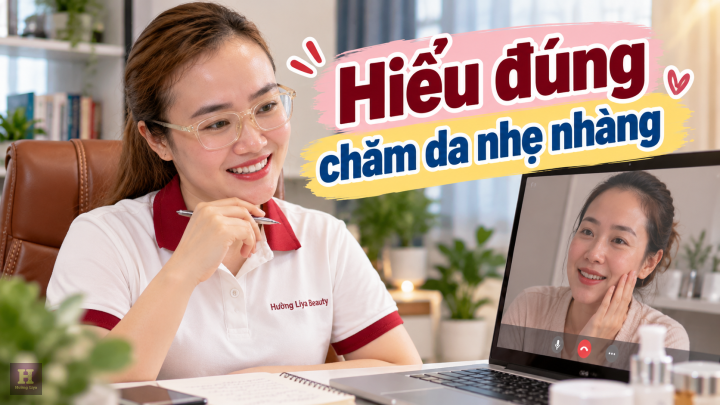Tư vấn chăm da trực tuyến nhẹ nhàng