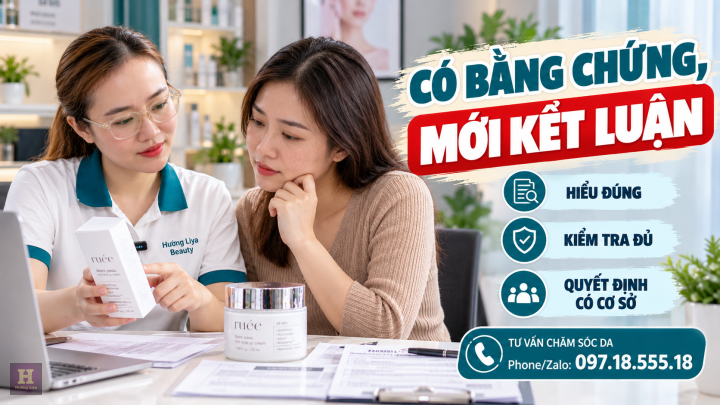 Tư vấn chăm sóc da có cơ sở Tư vấn chăm sóc da có cơ sở
