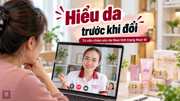 Tư vấn chăm sóc da trực tuyến