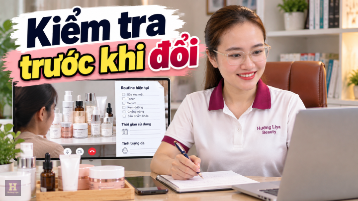 Tư vấn chăm sóc da trực tuyến Tư vấn chăm sóc da trực tuyến