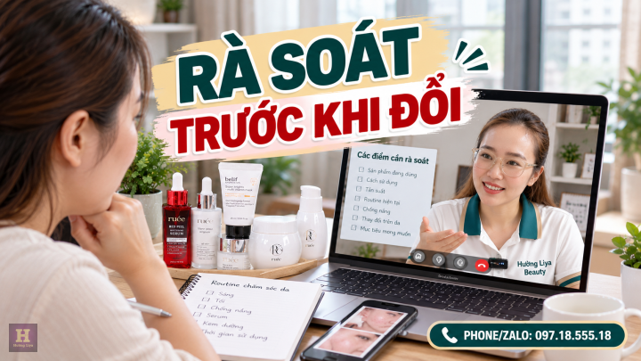 Tư vấn chăm sóc da trực tuyến Tư vấn chăm sóc da trực tuyến