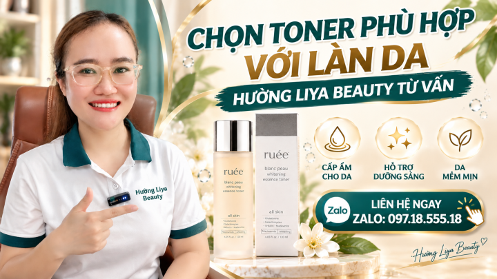Tư vấn chọn toner phù hợp làn da