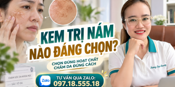 Tư vấn kem trị nám chuyên sâu