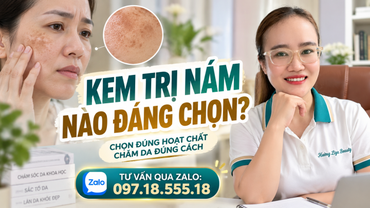 Tư vấn kem trị nám chuyên sâu