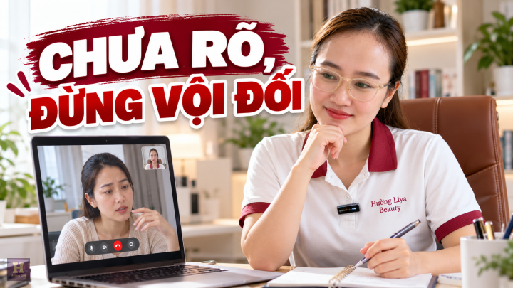 Tư vấn làm đẹp qua video call Tư vấn làm đẹp qua video call