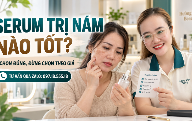 Tư vấn serum trị nám chuyên nghiệp