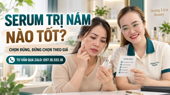 Tư vấn serum trị nám chuyên nghiệp