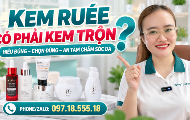 Kem Ruée có phải kem trộn không? Cách kiểm tra sản phẩm