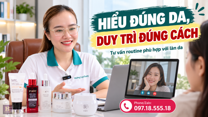 Tư vấn skincare trực tuyến chuyên nghiệp