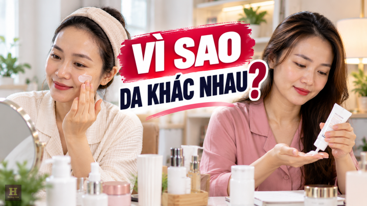 Vì sao da khác nhau Vì sao da khác nhau